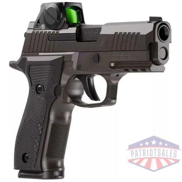 Sig Sauer P226 XCarry Legion Handgun 9mm Luger 18rd Magazines(3) 3.8" Barrel DA/SA Red Dot Legion Grey Cerakote