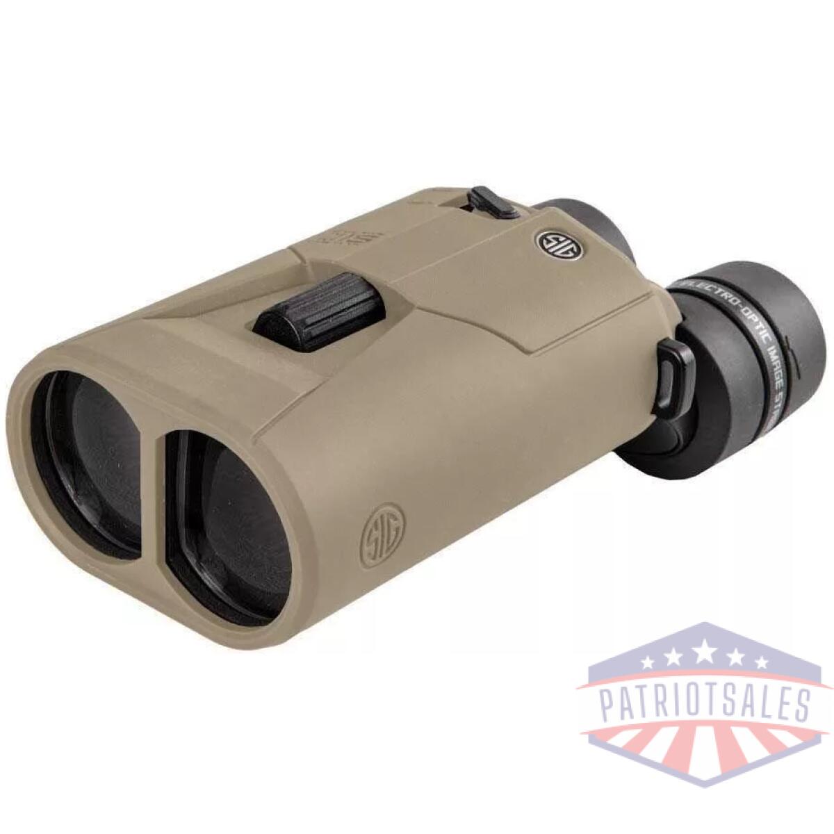 Sig sauer zulu6 image-stabilized hdx binocular 12x42mm - coyote - image 1
