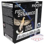 Fiocchi Field Dynamics Dove & Quail Shotshells 12ga 2-3/4" 1oz 1250 fps #8 25/ct