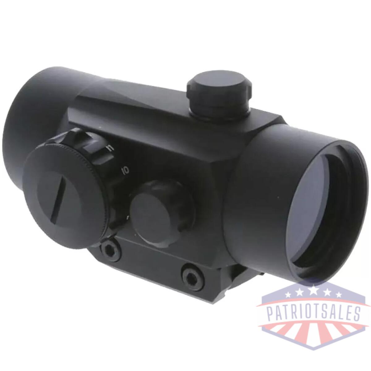 Truglo traditional dual color 1x30mm red dot sight 5 moa red/green black - image 1