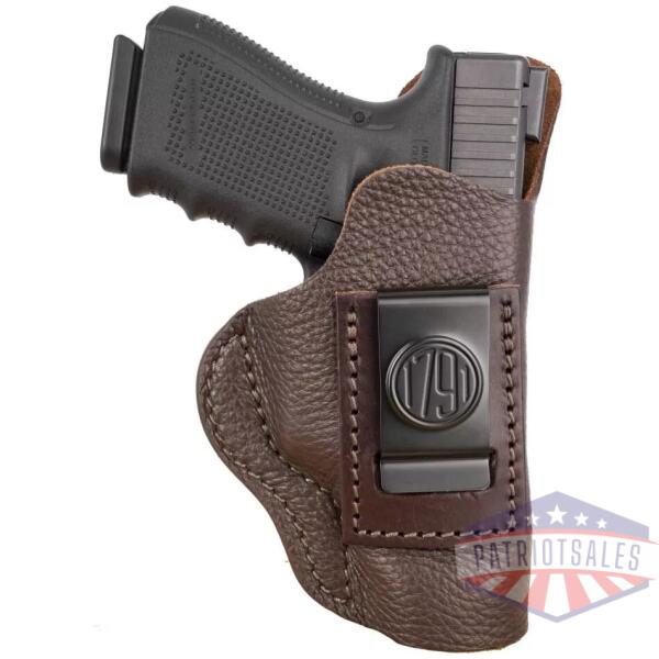 1791 Fair Chase Deer Skin IWB Holster Size 4 Brown LH