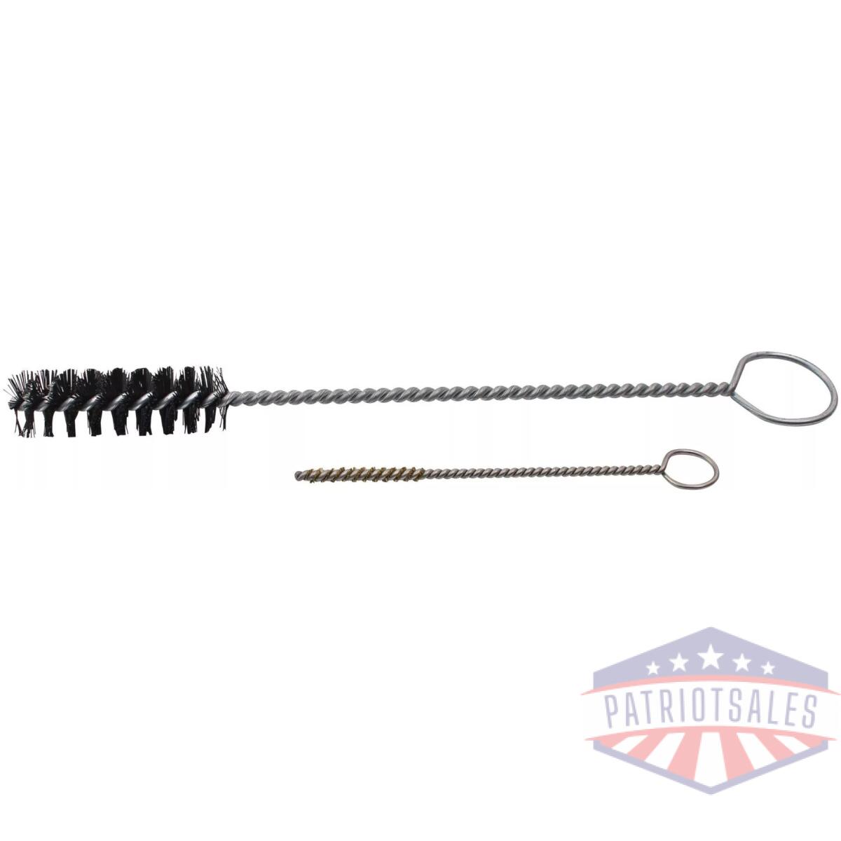 Traditions breech plug brush kit with fire channel brush & nylon cleaning brush - image 1