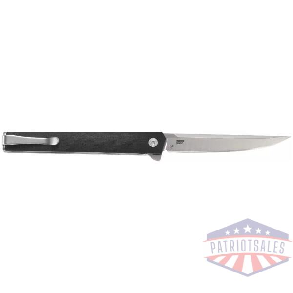 CRKT CEO Flipper Folding Knife 3 3/8" Blade Black
