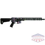 Shark Coast Tactical "Retro Miami" AR-15 Rifle 5.56mm 30rd Magazine 16" Barrel 15" MLOK Handguard