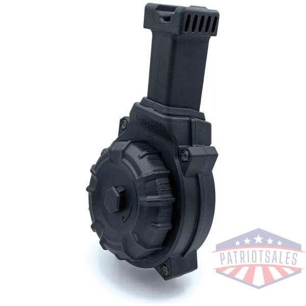 Promag Thompson Carbine Rifle Magazine Drum Black .45 ACP 40/rd