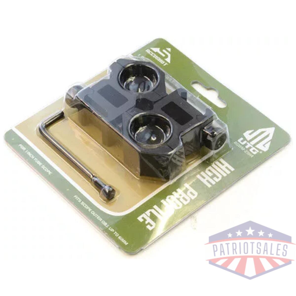 Utg rings 1" high profile - matte black picatinny/weaver - image 2