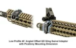 UTG SWIVEL ADAPTOR OFFSET - PICATINNY ACCEPTS QD SWIVELS - Image 2