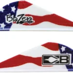 BOHNING BLAZER VANES TRUE - COLOR 2" AMERICAN FLAG 36PK