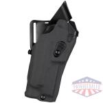 Model 6390RDS ALS Mid-Ride Level I Retention Duty Holster for Glock 19 MOS w/ Light