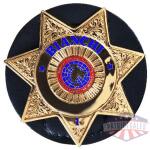 Model 7350-01 Badge Holder Round, Clip-On