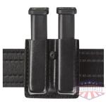 79 - slimline open top double magazine pouch