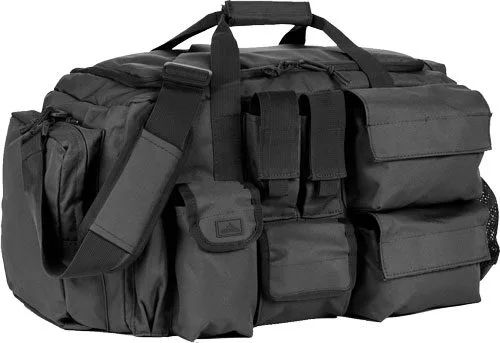80261Blk_1 Red rock operations duffle bag - 7 external utility pouches blk - image 1