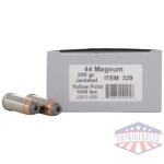 UNDERWOOD 44 REM MAG 200GR JHP - 20RD 10BX/CS - Image 2