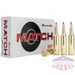 HORNADY 22CM 80GR ELD MATCH - 20RD 10BX/CS