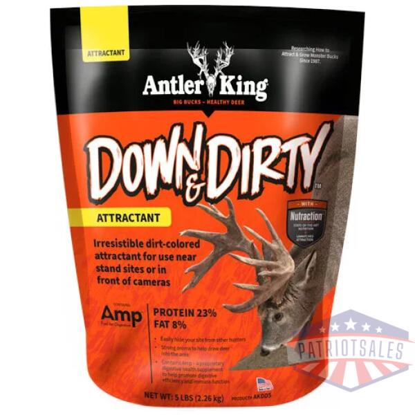 ANTLER KING DOWN & DIRTY - ATTRACTANT 5# BAG