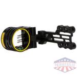 TROPHY RIDGE BOW SIGHT FATAL - 4-PIN .019 AMBIDEXTROUS BLACK