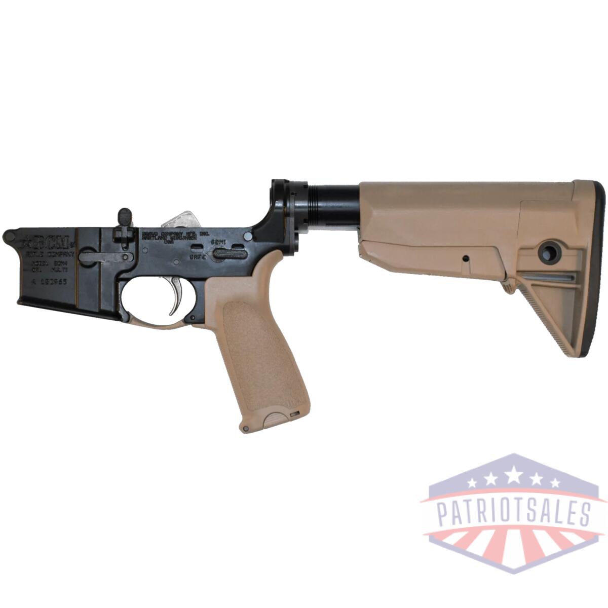 Lower receiver group w/ mk2 receiver extension & stock mod 0 - image 1