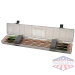 MTM COMPACT ARROW CASE HOLDS - UP TO 18 ARROWS CLEAR SMOKE