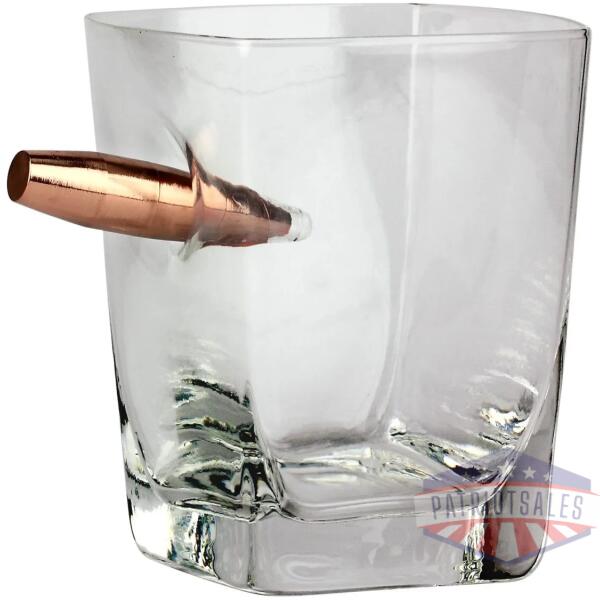 Last Man Standing - Whiskey Glass w/ Bullet