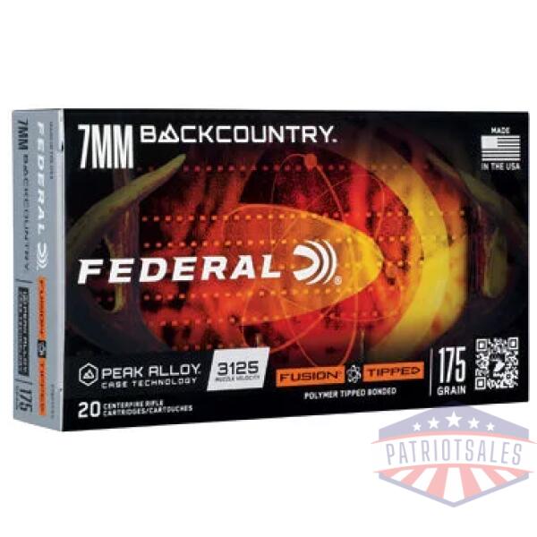 FED FUSION TIP 7MM BC 175GR 20/200