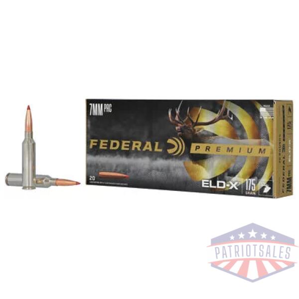 FED PRM 7MM PRC 175GR ELD-X 20/200