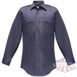 Duro Poplin Long Sleeve Shirt w/ Sewn-In Creases