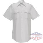 Duro Poplin Short Sleeve Shirt w/ Sewn-In Creases