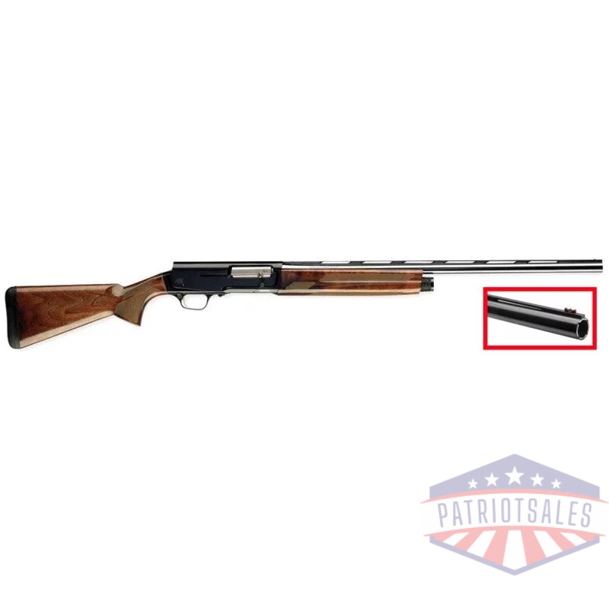 Browning a5 hunter 12ga 3" - 28"vr gloss black/walnut - image 1