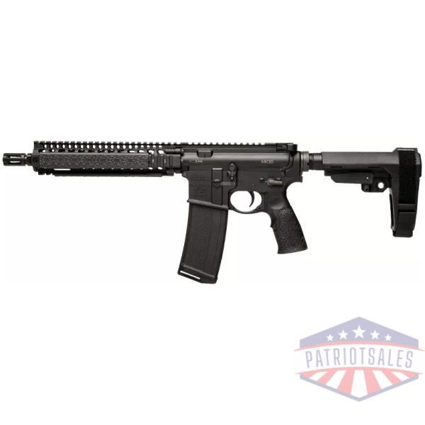 DANIEL DEF PISTOL MK18 W/BRACE - 5.56X45 10.3" 32RD BLACK