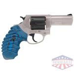 TAURUS 605 357MAG 3" SS/BLK - 5-SHOT OPTIC READY VZ GRIP
