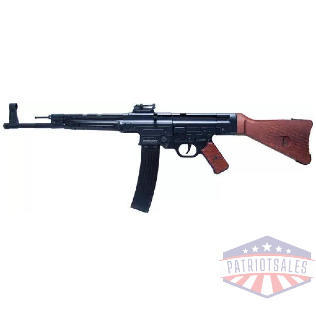 Bl mauser stg44 22lr 16. 5" - 25-sh natural wood stock black - image 1