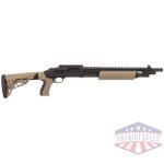 MOSSBERG 500 ATI TACTICAL 12GA - 3" 18.5" 6RD BLUED/FDE (TALO)