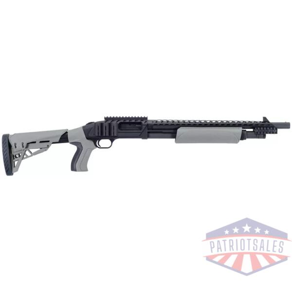 MOSSBERG 500 ATI TACTICAL 12GA - 3" 18.5" 6RD BLUED/GRAY (TALO)
