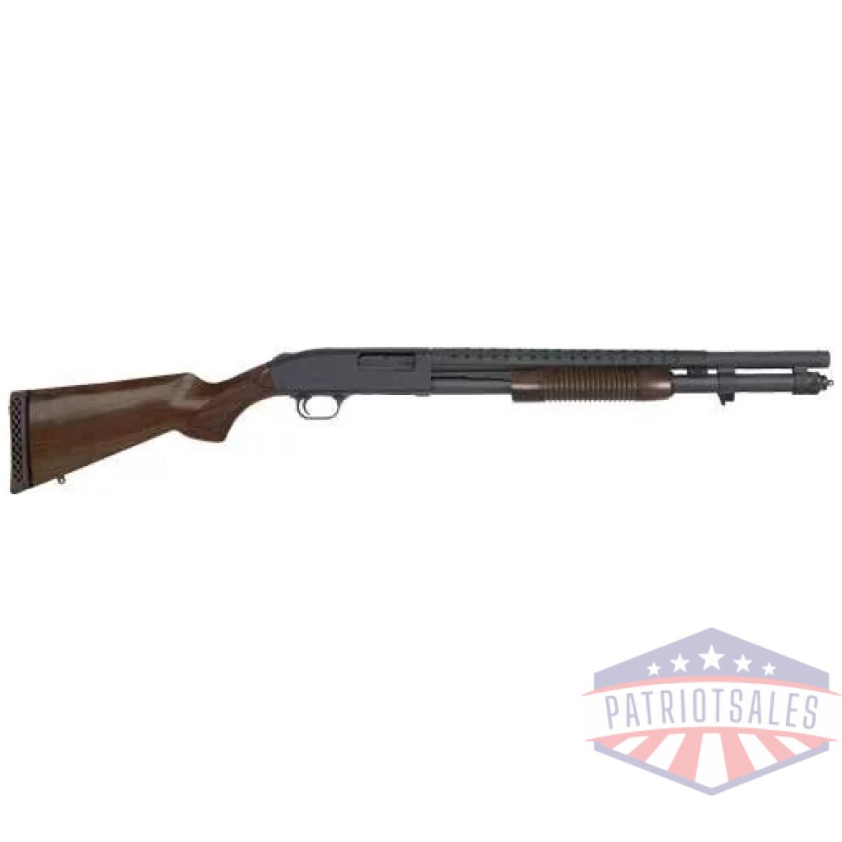 Mossberg 590 retro 12ga 3" 9rd - 20" blued/walnut - image 1