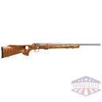 SAVAGE 93R17-BTVS 17HMR 21"HB - ACCU TRIGGER SS/BRN LAM T-HOLE