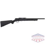SAVAGE 93R17-FV-SR 17HMR - 16.5" HB THREADED BLUED/BLACK