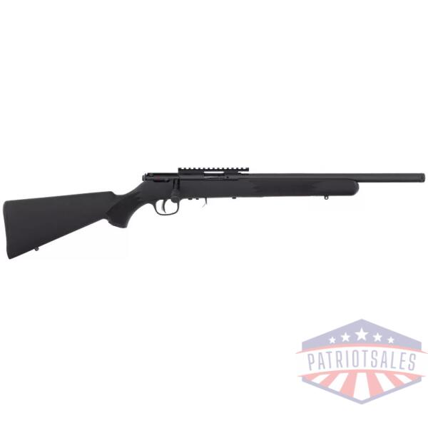 SAVAGE 93R17-FV-SR 17HMR - 16.5" HB THREADED BLUED/BLACK