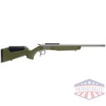 CVA SCOUT TD V3 350 LEGEND 20" - STAINLESS/OD GREEN SYNTHETIC
