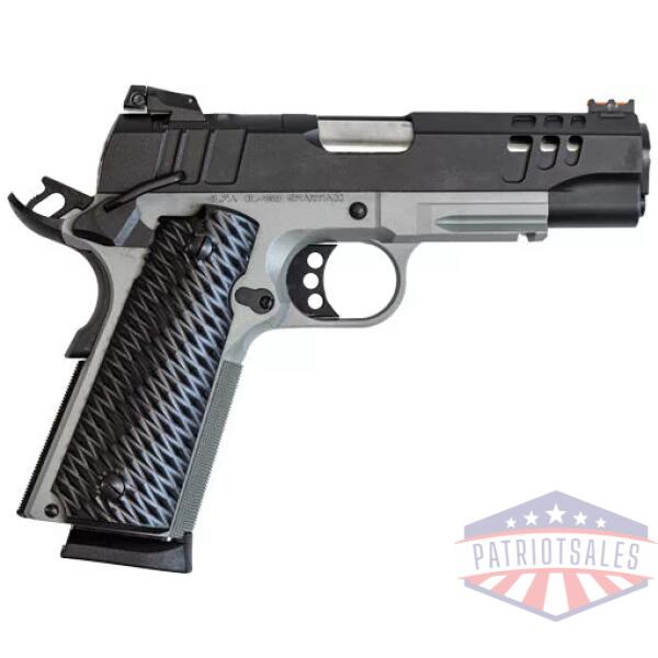 GLFA 1911 PISTOL 45ACP 4.25" - BLACK SLIDE BULL SHARK FRAME
