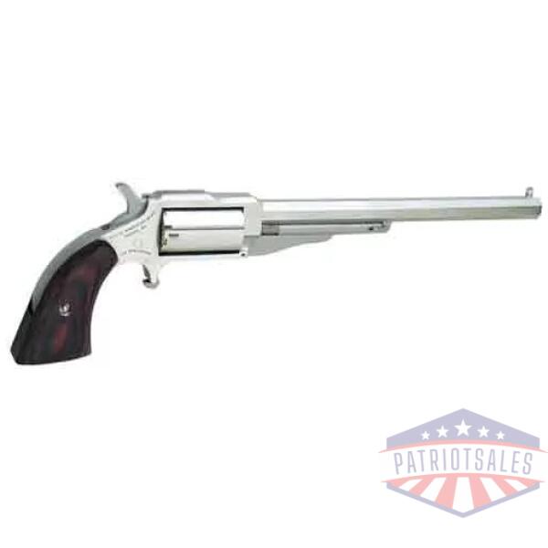 NAA MINI-REVOLVER "HOGLEG" - 22WMR 6" FS S/S WOOD