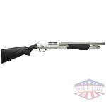 IVER JOHNSON PUMP 12GA 3" 18" - CYLINDER NICKEL SYNTHETIC