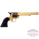 HERITAGE 22LR 6.50" FS - GOLD POLYMER GRIP