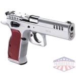 TANFOGLIO STOCK II OR 9MM - 4.45" 17RND CHROME/CHROME
