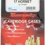 HORNADY UNPRIMED CASES 17 - HORNET 50 PACK 5PK/CS