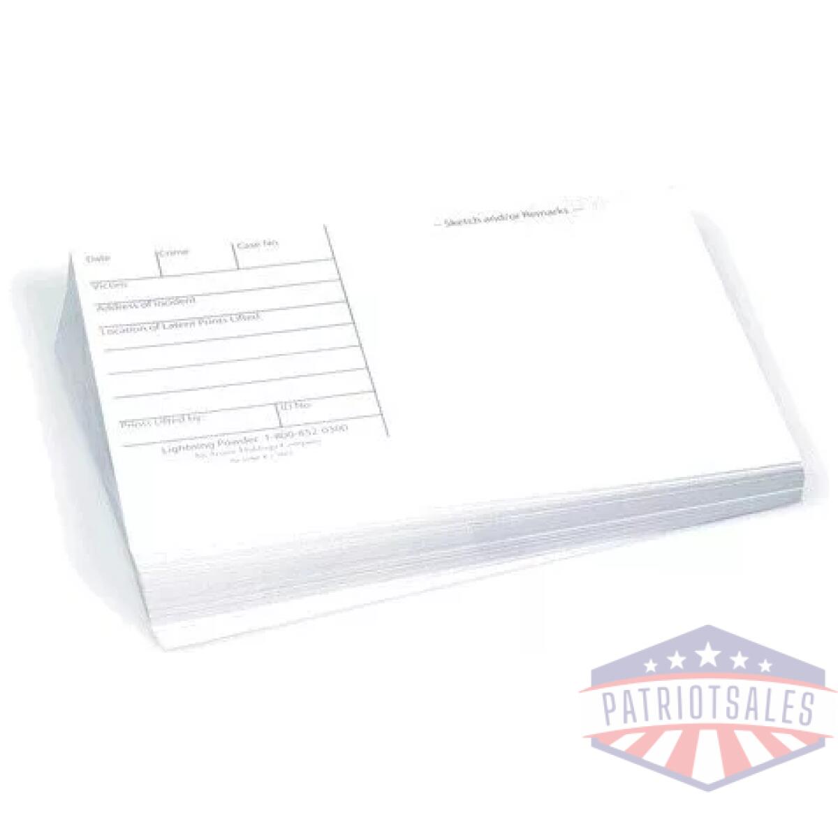 Latent print cards - image 1