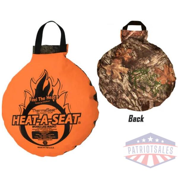 NEP HEAT-A-SEAT 17" DIA - BLAZE/MOSSY OAK