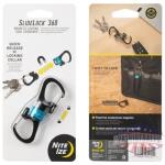 SlideLock 360 Degree Magnetic Locking Dual Carabiner