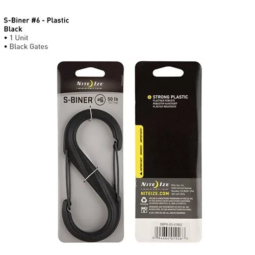 S-Biner Plastic Double Gated Carabiner #6