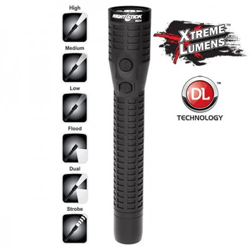 Ns-Nsr-9924Xl Polymer duty/personal-size dual-light flashlight - rechargeable - image 1
