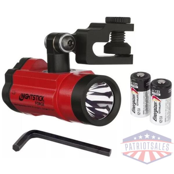 Forge Helmet-Mounted Multi-Functional Flashlight - Red